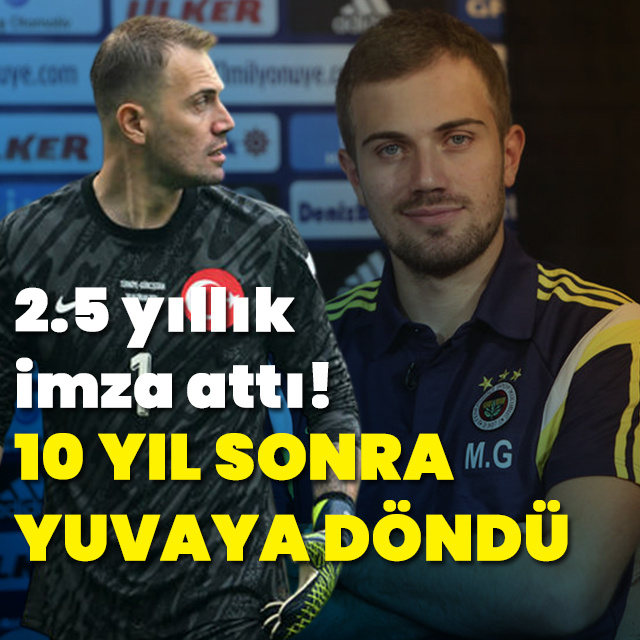 Mert Günok Fenerbahçe'de: 2.5 yıllık imza!