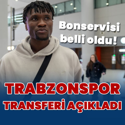 Trabzonspor transferi açıkladı: Chibuike Nwaiwu