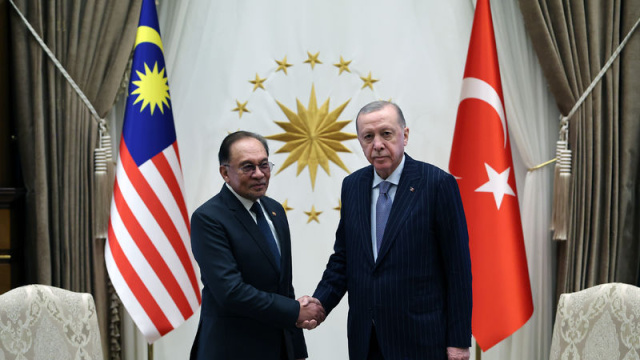 Malezya Başbakanı Ankara'da