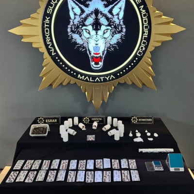 Malatya'da uyuşturucu operasyonu: 13 tutuklama