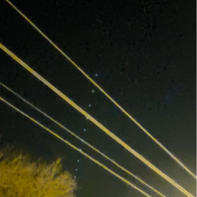 Starlink uyduları Bursa'da görüntüledi