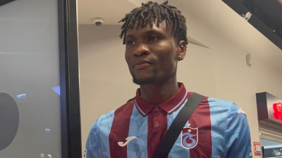 Chibuike Nwaiwu'ya Trabzon'da coşkulu karşılama!