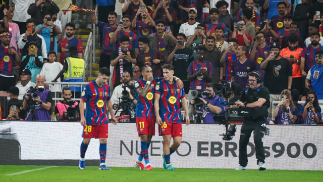 Barcelona, İspanya Süper Kupa'da finalde!