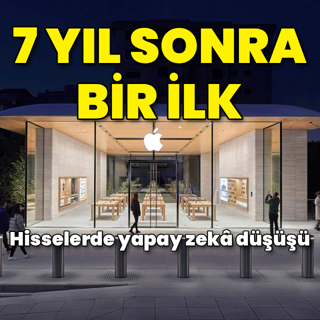 Teknoloji devlerinde 7 yıl sonra bir ilk