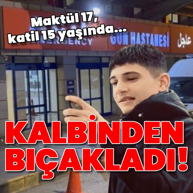 Daha çocuklar! Eski iş arkadaşını kalbinden bıçakladı!