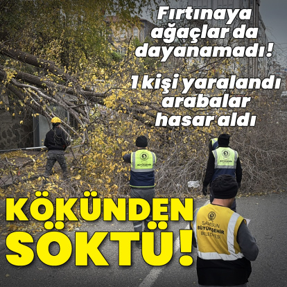 Birçok ilde fırtına felaketi!