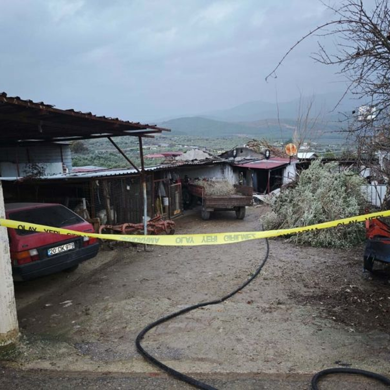 2 çocuk babası yangında hayatını kaybetti