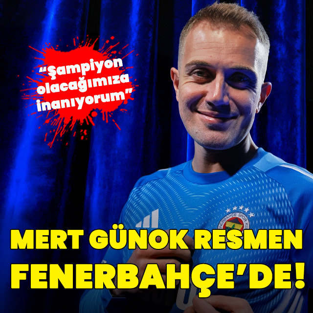 Mert Günok resmen Fenerbahçe'de!