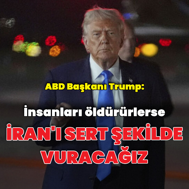 Trump'tan İran açıklaması