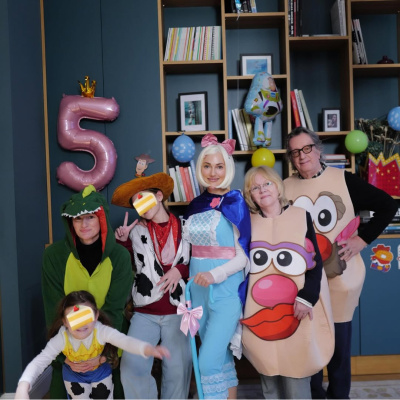 Kızı Lily, 5 yaşına bastı