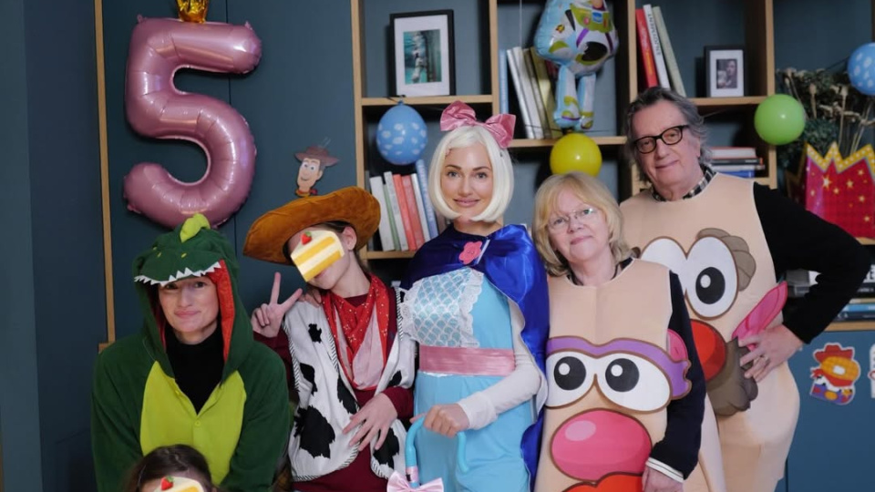 Kızı Lily, 5 yaşına bastı