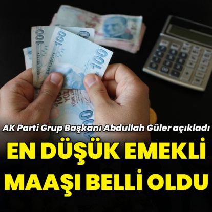 En düşük emekli maaşına zam
