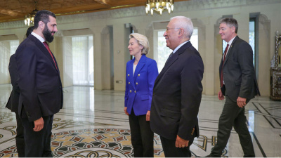 Şara, AB yetkilileriyle görüştü