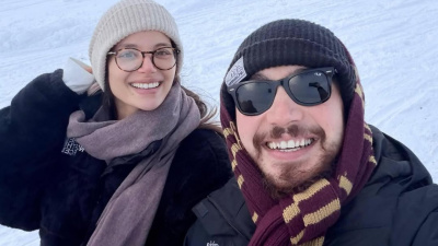 Ünlü çift Kars'ta