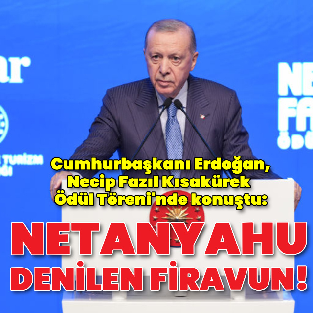 Cumhurbaşkanı Erdoğan'dan açıklamalar
