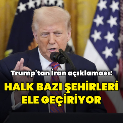 "İran'da halk bazı şehirleri kontrol altına alıyor gibi"