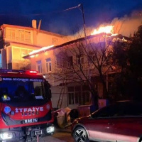 Bursa'da korkutan yangın