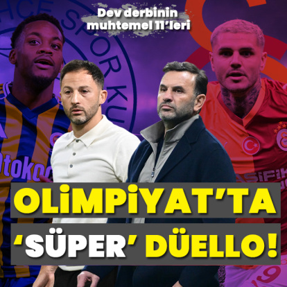 Olimpiyat'ta 'Süper' düello!
