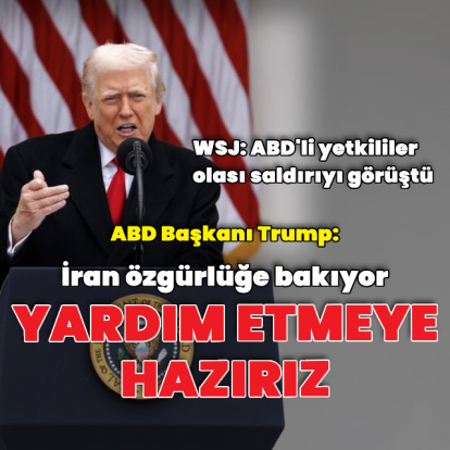 Trump: ABD yardım etmeye hazır