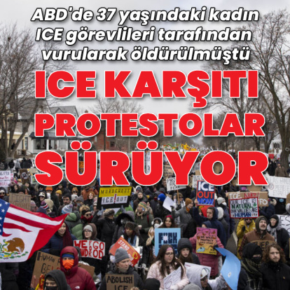 ABD'de ICE görevlilerine tepki protestoları