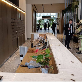 Kargo patladı! 2 yaralı