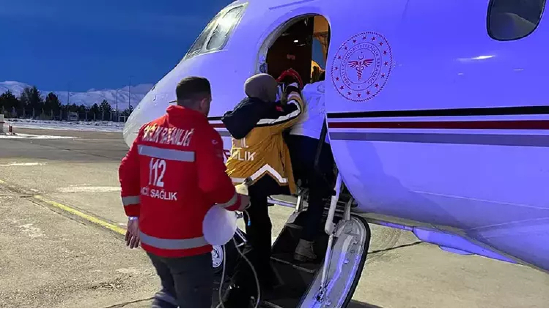 Kalp yetmezliği hastası 5 aylık bebek, ambulans uçakla sevk edildi | Sağlık Haberleri