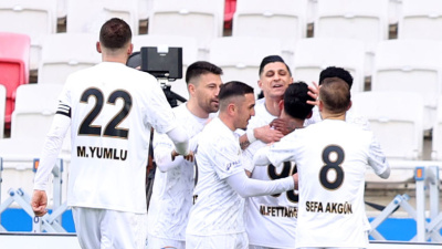 Erzurumspor FK, üç puanı iki golle aldı!