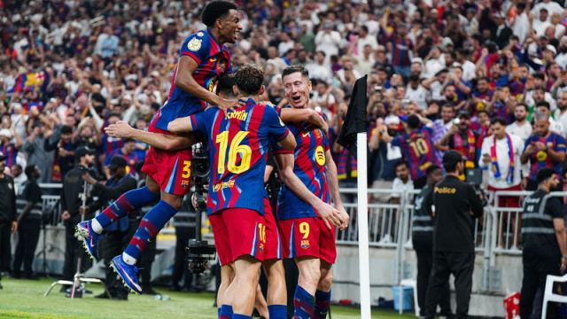 İspanya'nın 'Süper'i Barça!