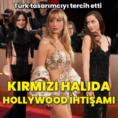 Kırmızı halıda Hollywood ihtişamı