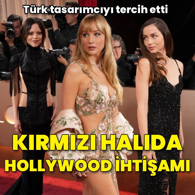 Kırmızı halıda Hollywood ihtişamı