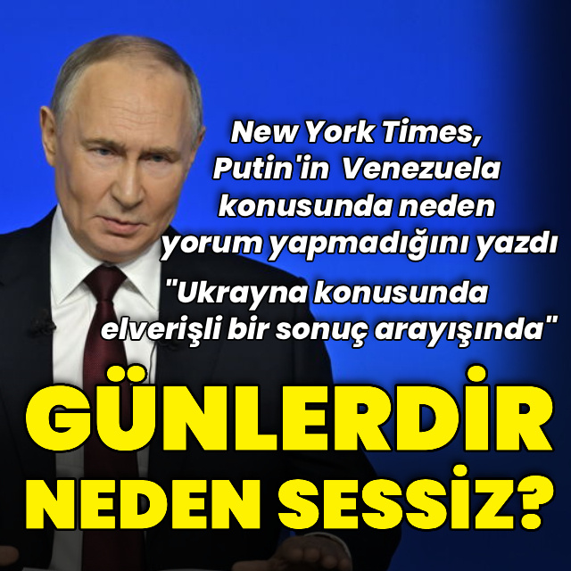 Putin Venezuela konusunda neden sessiz kaldı?