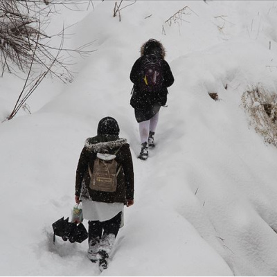 2 ilde eğitime kar engeli