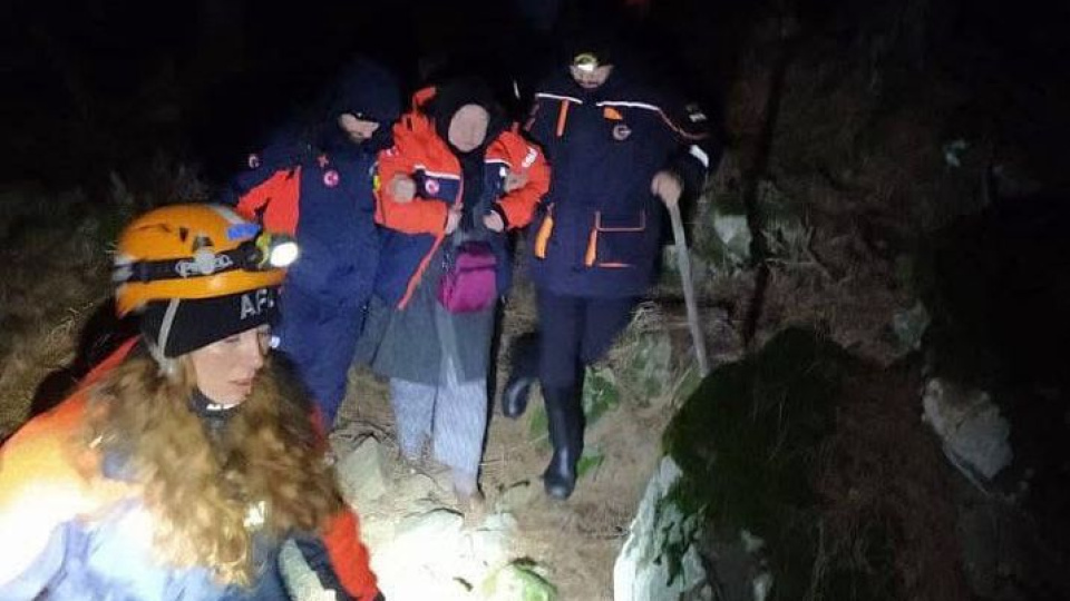 Kayıp yaşlı kadından sevindiren haber