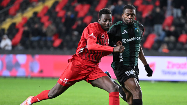 G.Antep, Kocaeli'yi 10 kişiyle devirdi!