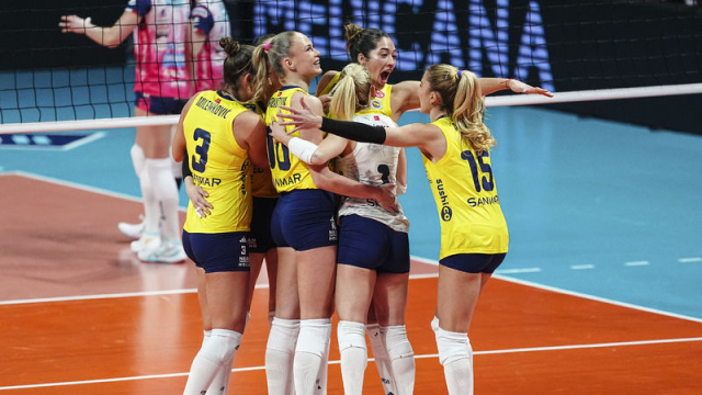 F.Bahçe Medicana, namağlup liderliğini sürdürdü!