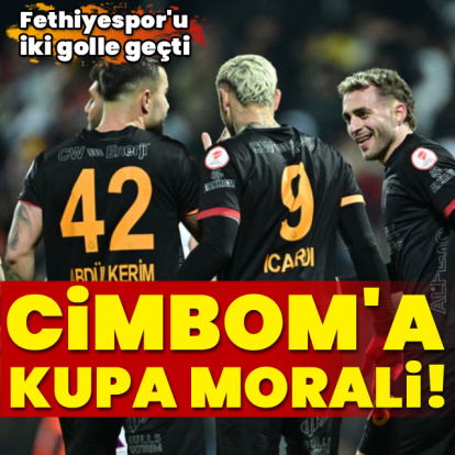 Cimbom'a kupa morali!