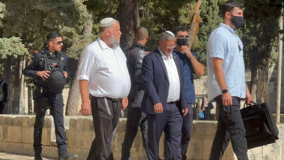 İsrailli bakandan Mescid-i Aksa'ya baskın