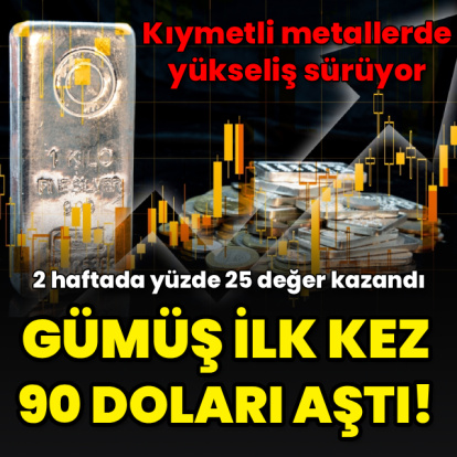 Gümüş rekora doymuyor