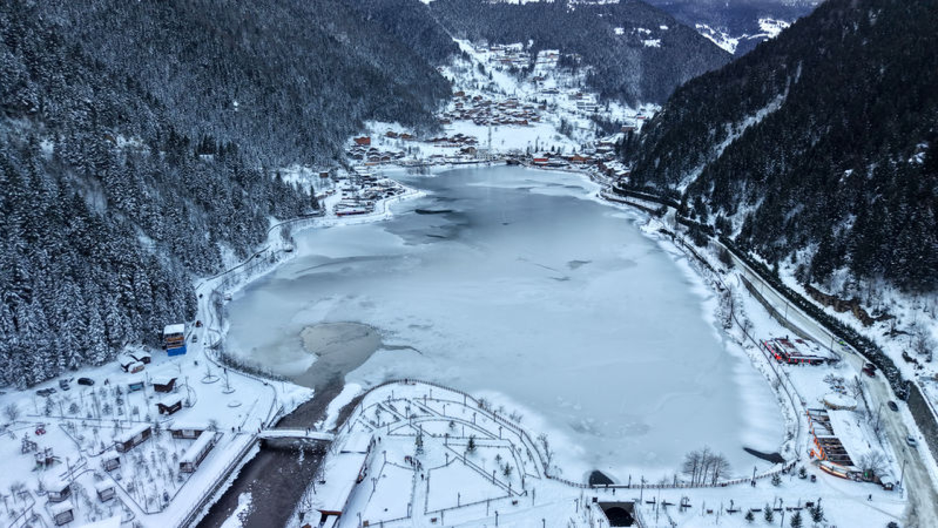 Uzungöl’de horonda rekor hazırlığı