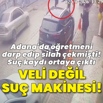 Veli değil, suç makinesi!