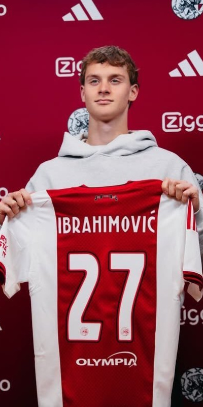 Ibrahimovic'in oğlu Ajax'a imza attı!