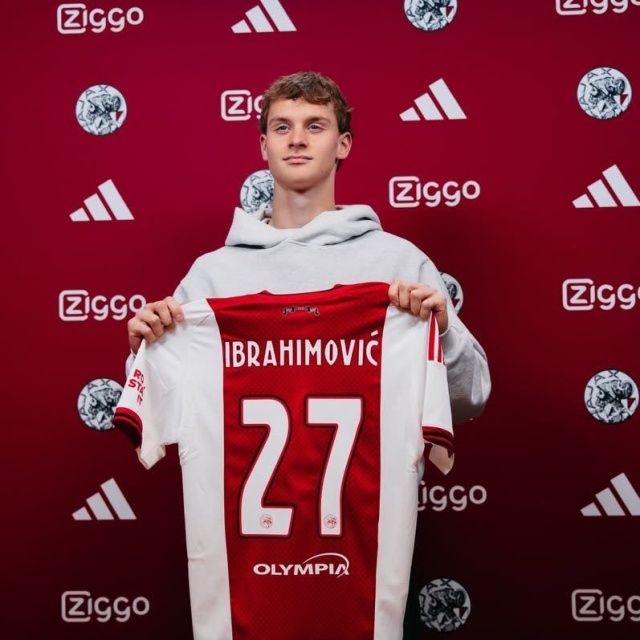 Ibrahimovic'in oğlu Ajax'a imza attı!