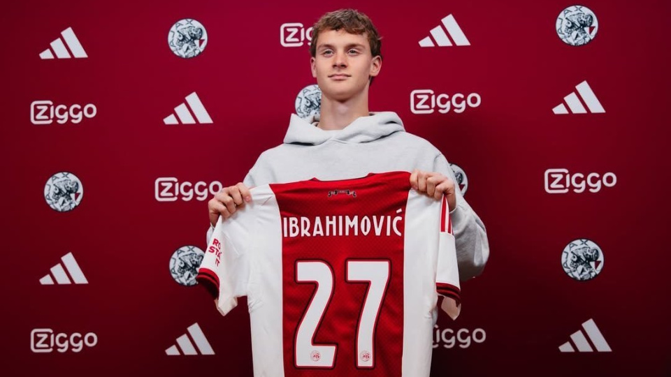 Ibrahimovic'in oğlu Ajax'a imza attı!