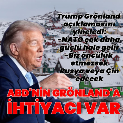 Trump: ABD'nin Grönland'a ihtiyacı var