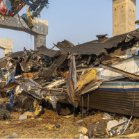 Tayland'da vinç faciası! 32 ölü, 64 yaralı