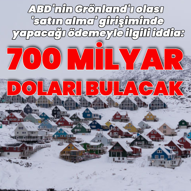 "Grönland'ın ABD'ye maliyeti 700 milyar doları bulacak" iddiası