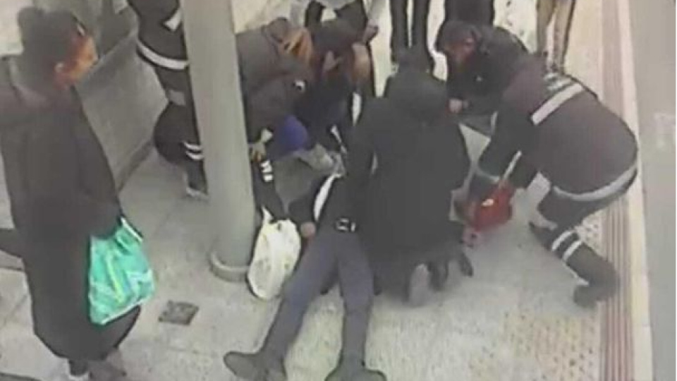 Şok cihazıyla müdahale hayatını kurtardı