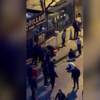 Restoranda başladı sokakta bitti: 1 ölü