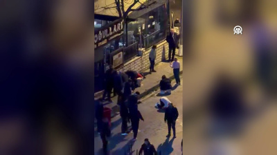 Restoranda başladı sokakta bitti: 1 ölü