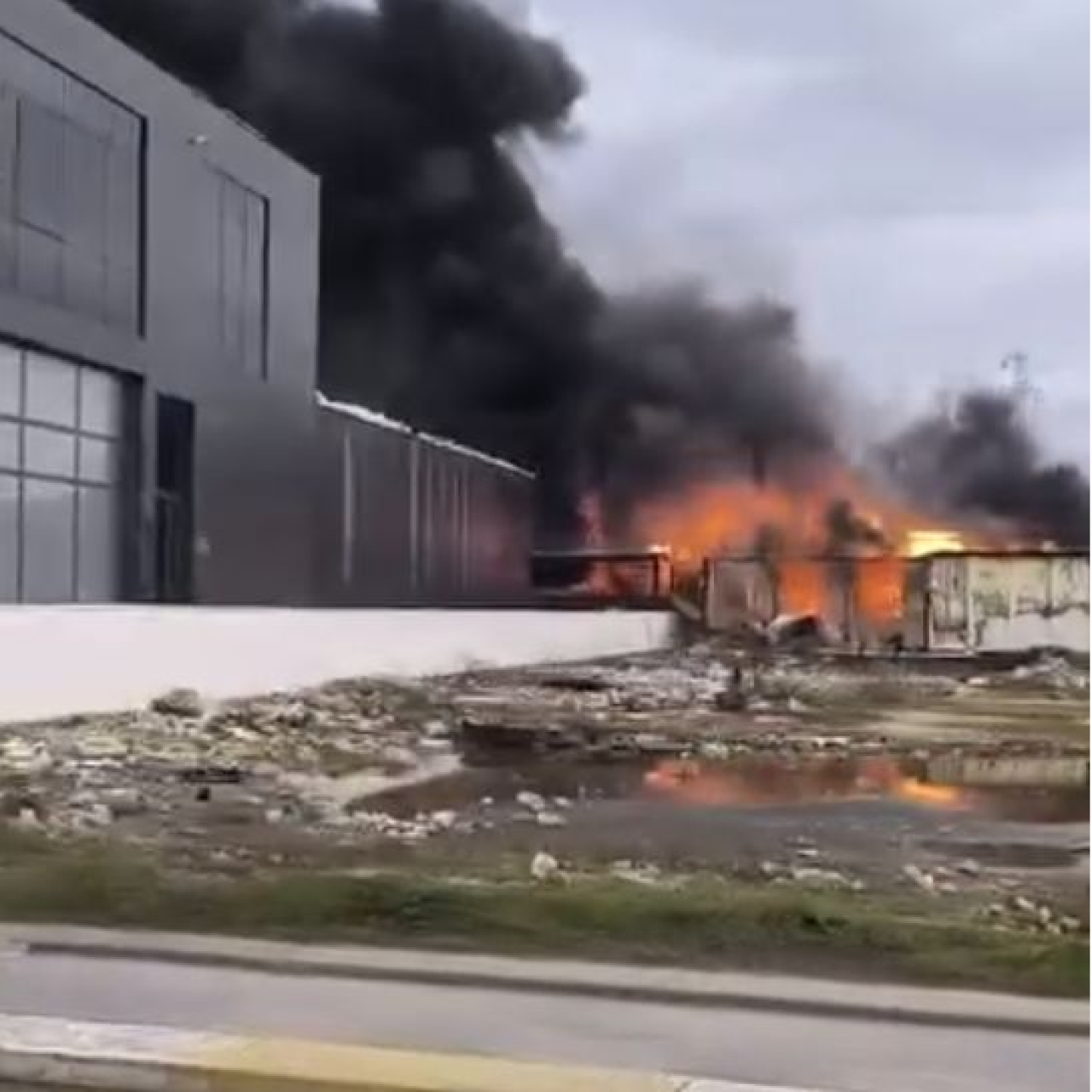 Şile’de işçi konteynerinde yangın: 1 ölü